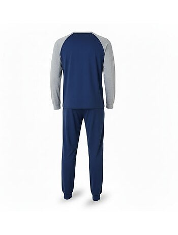 Ozabi pyjama homme doublé polaire raglan brodé