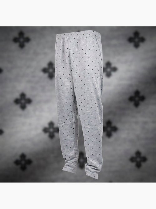 OZABI Pyjama Homme Long Boutonne Col Chemise Ultra Doux - Kiabi