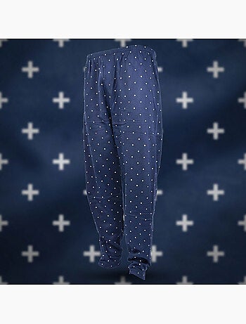 OZABI Pyjama Homme Long Boutonne Col Chemise Ultra Doux