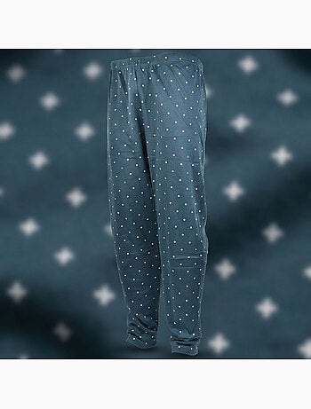 OZABI Pyjama Homme Long Boutonne Col Chemise Ultra Doux