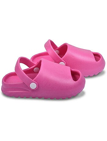OZABI Sabot Claquette Enfant EVA - Bout Ouvert - Lanière Amovible