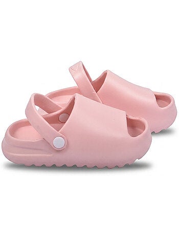 OZABI Sabot Claquette Enfant EVA - Bout Ouvert - Lanière Amovible