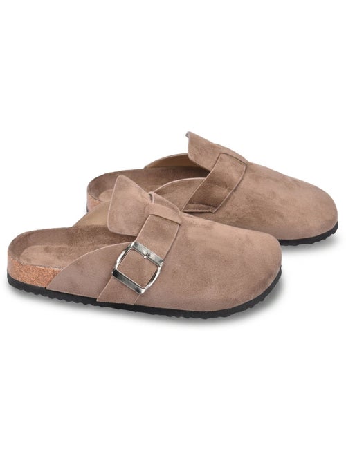 OZABI Sabot Fermé Enfant Suédine - Boucle Métal - Doublure Velours - Kiabi OZABI Sabot Fermé Enfant Suédine - Boucle Métal - Doublure Velours - Kiabi