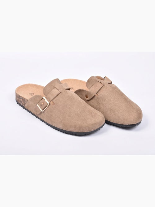OZABI Sabots femme confort boucle ajustable semelle liège - Kiabi