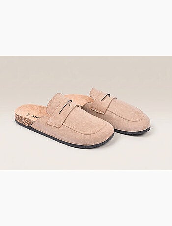 OZABI Sabots Homme Mule Fermée Confort Nubuck