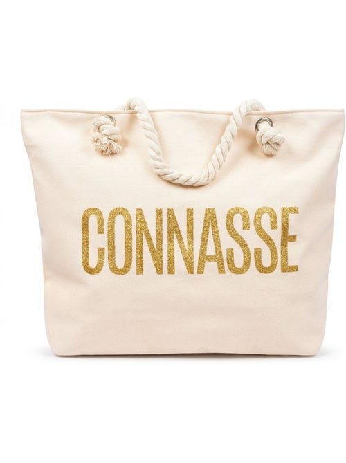OZABI Sac de Plage Femme Jute Synthétique – Message Pailleté – Cordage - Kiabi OZABI Sac de Plage Femme Jute Synthétique – Message Pailleté – Cordage - Kiabi