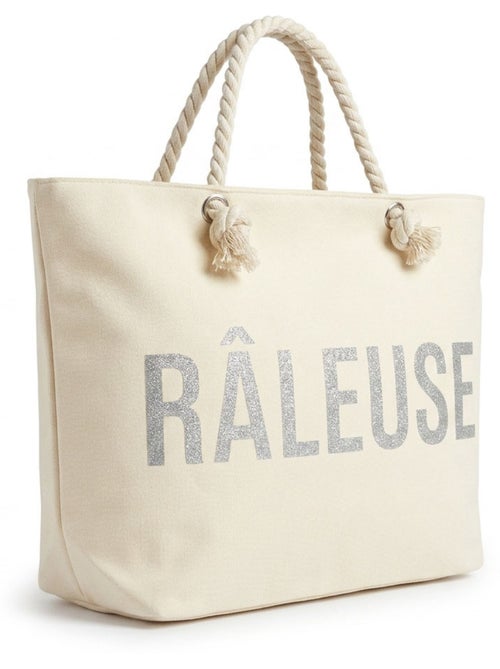 OZABI Sac de Plage Femme Jute Synthétique – Message Pailleté – Cordage - Kiabi OZABI Sac de Plage Femme Jute Synthétique – Message Pailleté – Cordage - Kiabi
