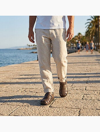 OZABI Sandales fermees homme confort ete aerées