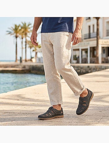 OZABI Sandales fermees homme confort ete aerées