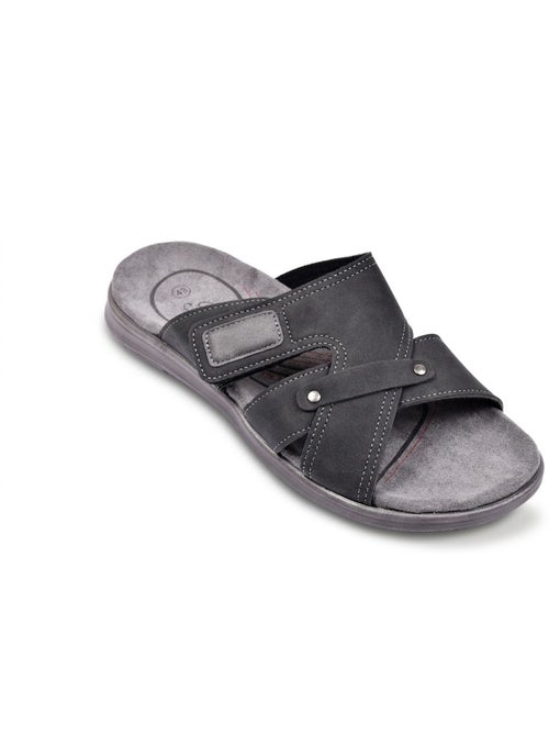 OZABI Sandales homme croisées confort scratch été - Kiabi