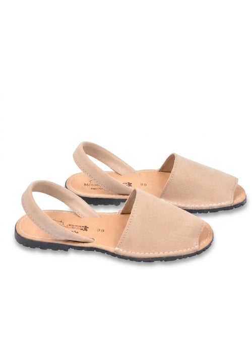 OZABI Sandales Menorquines Cuir Véritable Espagne - Kiabi