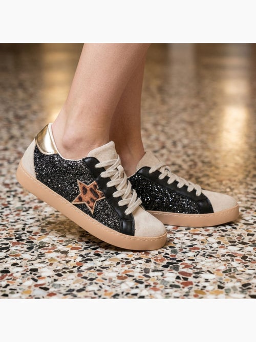 OZABI Sneakers Étoile Femme Glitter Plateforme MMXXIV - Kiabi OZABI Sneakers Étoile Femme Glitter Plateforme MMXXIV - Kiabi