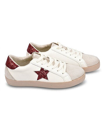 OZABI Sneakers Étoile Femme Glitter Plateforme MMXXIV
