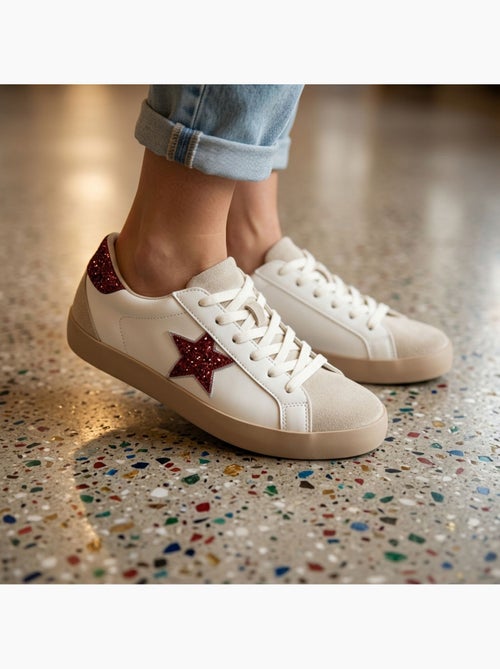 OZABI Sneakers Étoile Femme Glitter Plateforme MMXXIV - Kiabi OZABI Sneakers Étoile Femme Glitter Plateforme MMXXIV - Kiabi