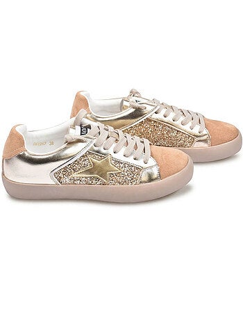 OZABI Sneakers Glitter Femme Étoile Plateforme MMXXIV
