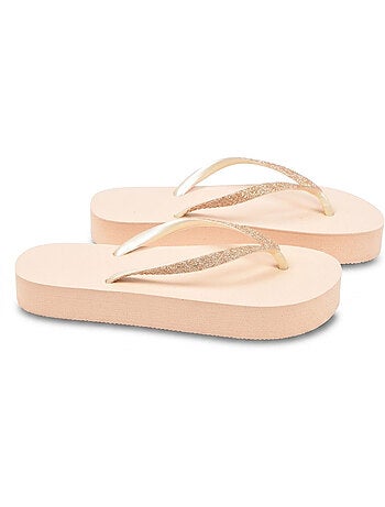 OZABI Tong Compensée Glitter 3 Coloris