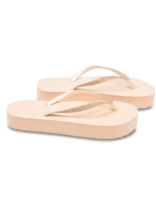 OZABI Tong Compensée Glitter 3 Coloris - Kiabi