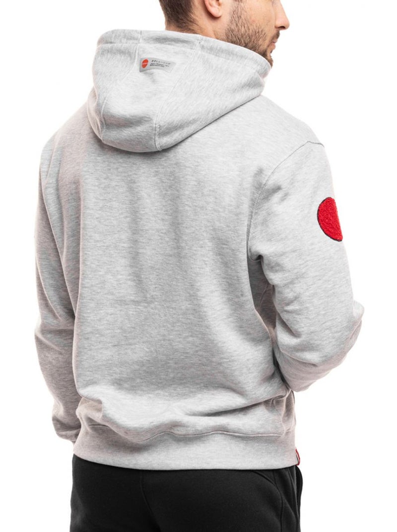 Ozoshi - Sweat à capuche JUKON Gris - Kiabi