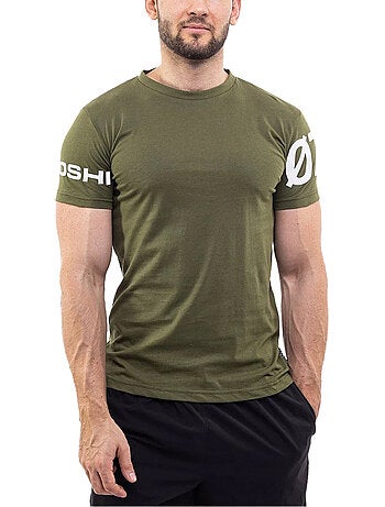 Ozoshi - T-shirt motif/style imprimé sur manche