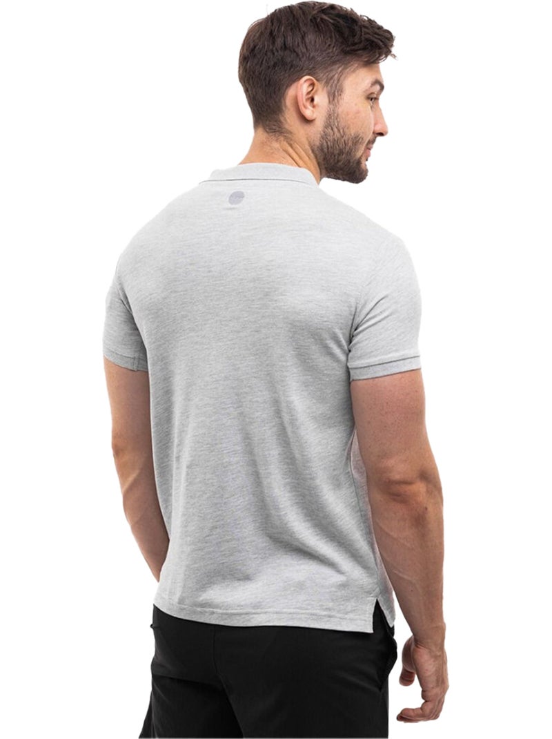 Ozoshi - T-shirt motif/style Logo répété Gris - Kiabi