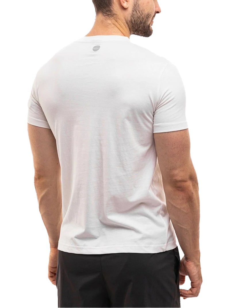 Ozoshi - T-shirt motif/style petit logo Blanc - Kiabi