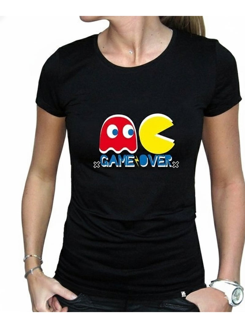 Pac-Man - T-shirt GAME OVER Noir - Kiabi