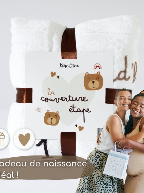 Pack - Couverture Étape + Kit Empreintes pour mains et pieds de bébé - Kiabi