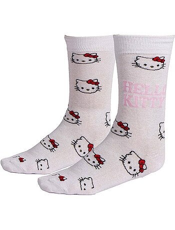 Pack - Lot de 3 paires de chaussettes - Hello Kitty