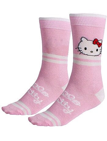 Pack - Lot de 3 paires de chaussettes - Hello Kitty