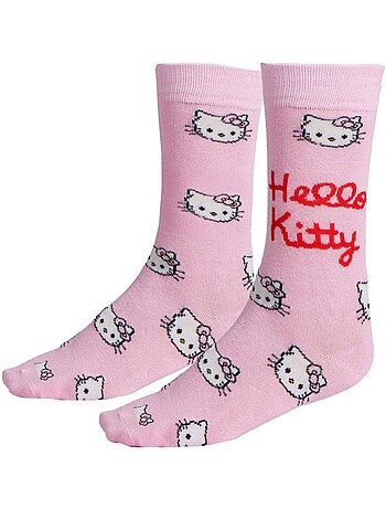 Pack - Lot de 3 paires de chaussettes - Hello Kitty