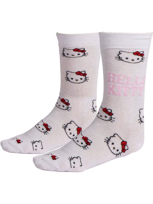 Pack - Lot de 3 paires de chaussettes - Hello Kitty - Kiabi