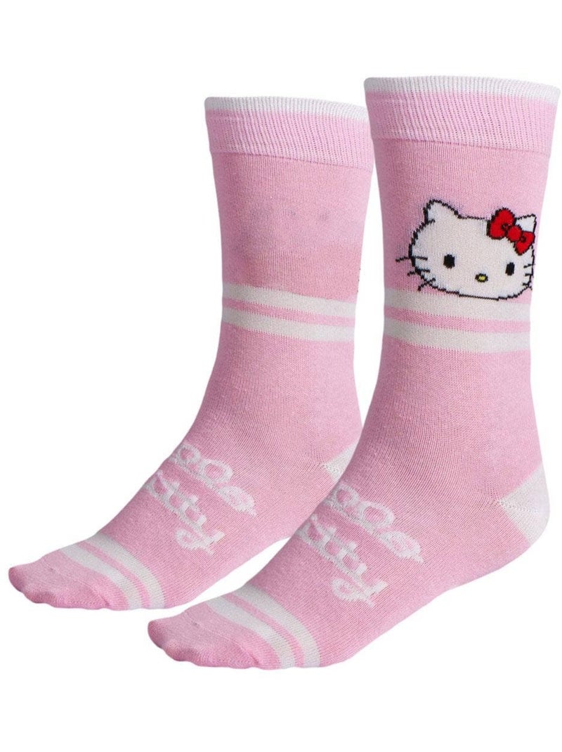 Pack - Lot de 3 paires de chaussettes - Hello Kitty Rouge - Kiabi