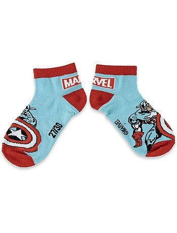 Pack - Lot de 7 chaussettes enfants - Marvel