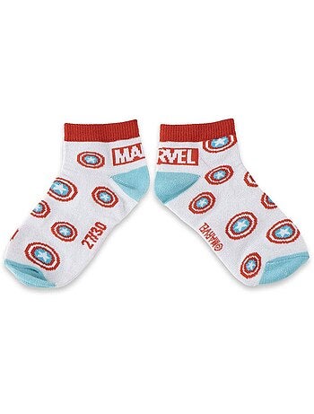 Pack - Lot de 7 chaussettes enfants - Marvel