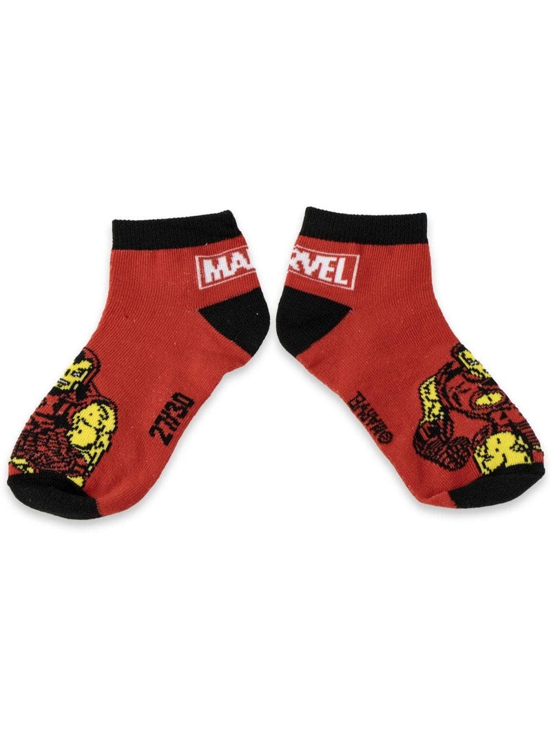 Pack - Lot de 7 chaussettes enfants -  Marvel Multicolore - Kiabi