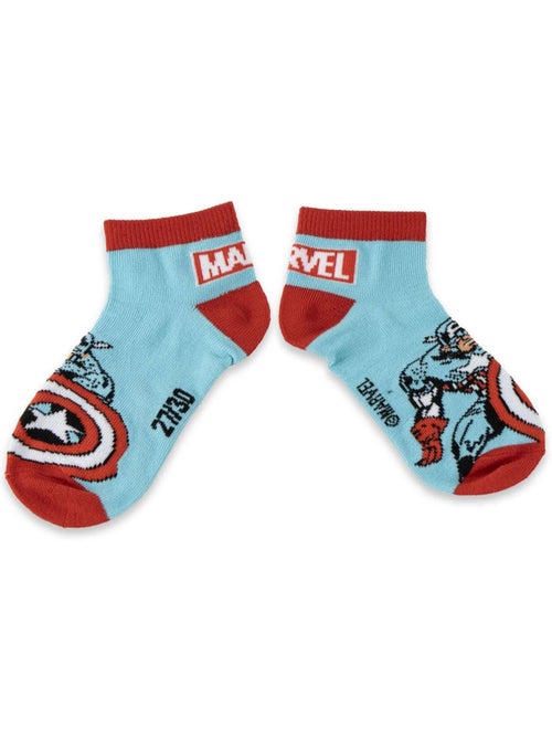Pack - Lot de 7 chaussettes enfants -  Marvel - Kiabi