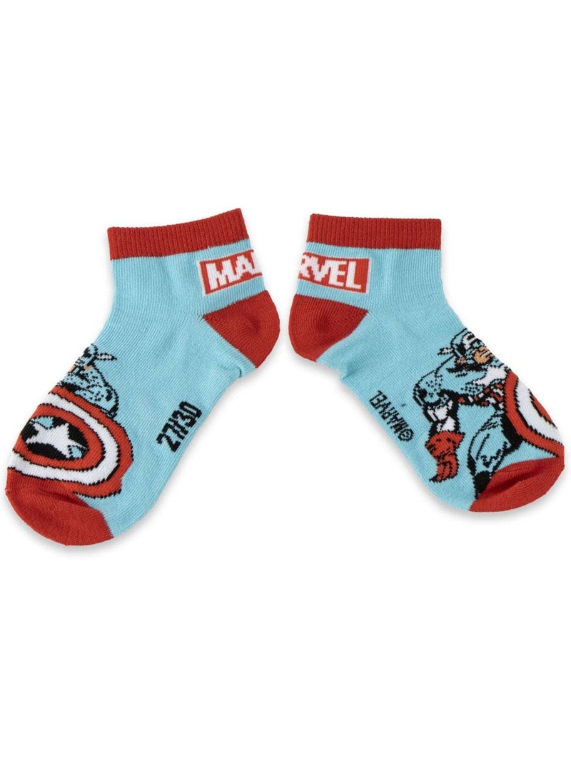 Pack - Lot de 7 chaussettes enfants -  Marvel Multicolore - Kiabi