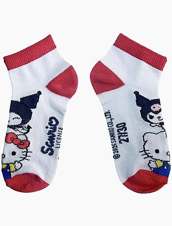 Pack - Lot de 7 paires de chaussettes enfant - Hello Kitty