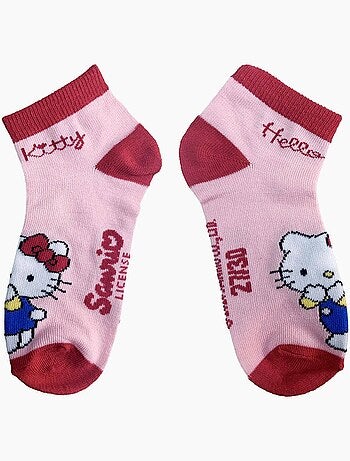 Pack - Lot de 7 paires de chaussettes enfant - Hello Kitty