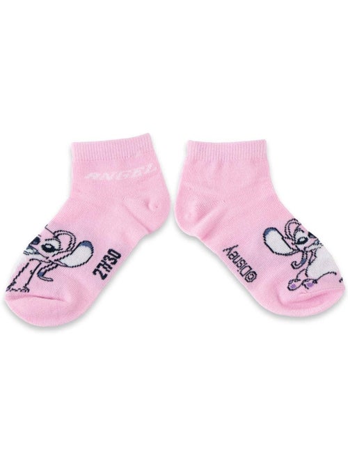 Pack - Lot de 7 paires de chaussettes enfant - Stitch - Kiabi