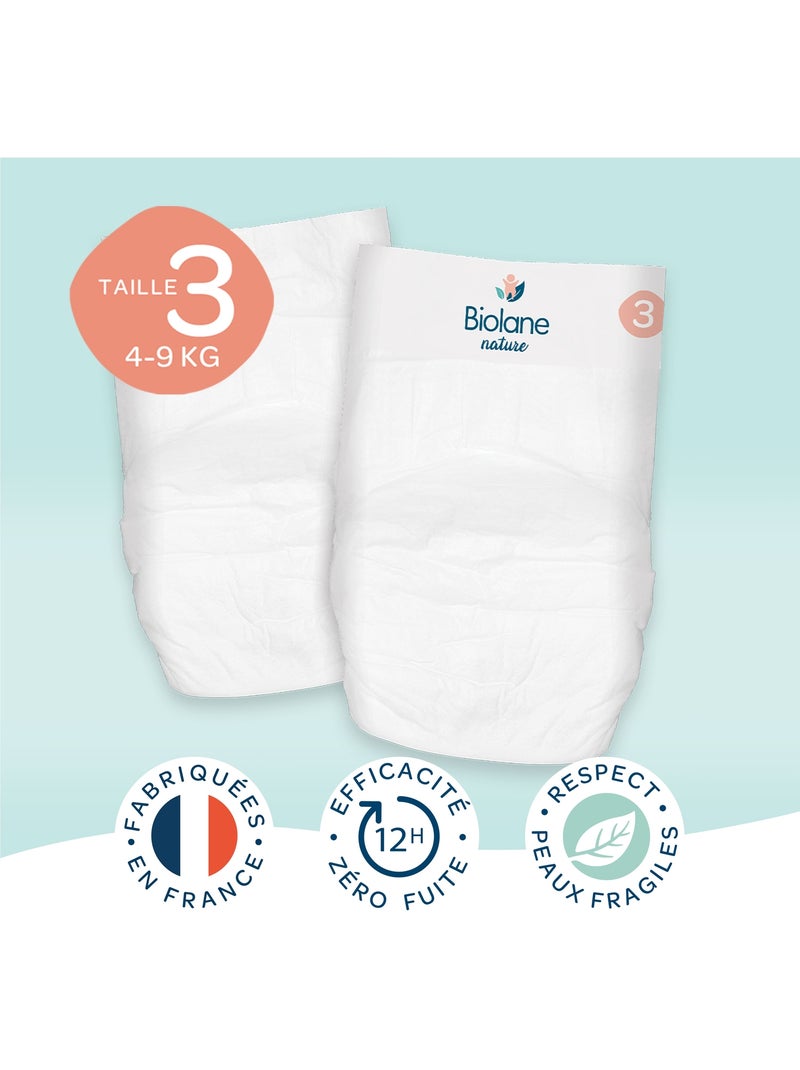 Pack 1 mois couches taille 3 (4 à 9 kg) - 156 couches biolane N/A - Kiabi