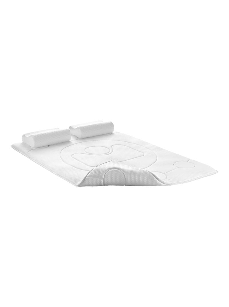 Pack 1 surmatelas mémoire de forme et 2 oreillers ergonomiques N/A - Kiabi