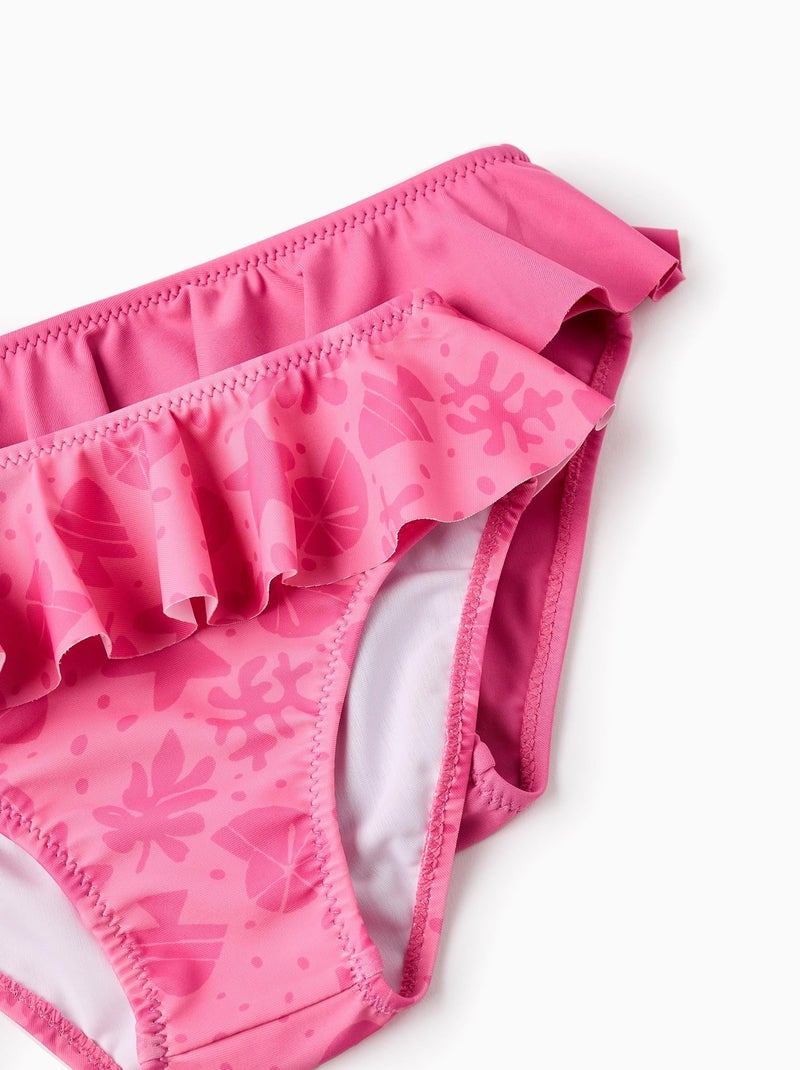 Pack 2 Bas de Bikini avec Volants Rose - Kiabi