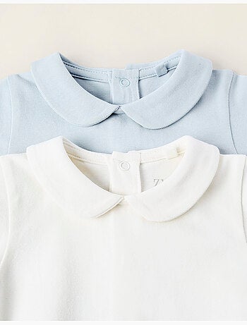 Pack 2 Bodies avec Col Claudine