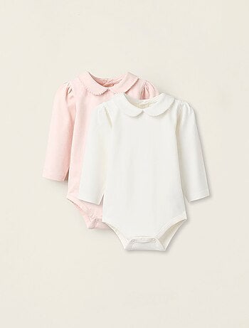 Pack 2 Bodies avec Col Claudine