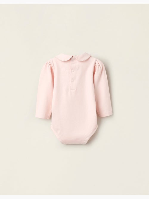 Pack 2 Bodies avec Col Claudine - Kiabi