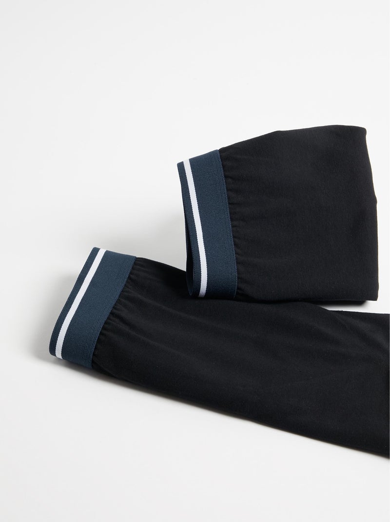 Pack 2 Boxers Noir - Kiabi