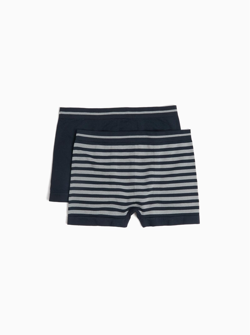 Pack 2 Boxers Sans Coutures N/A - Kiabi