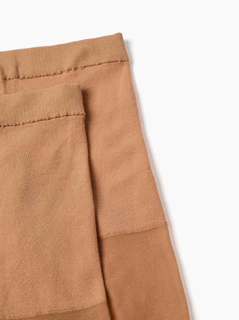 Pack 2 Collants en Microfibre Beige clair - Kiabi