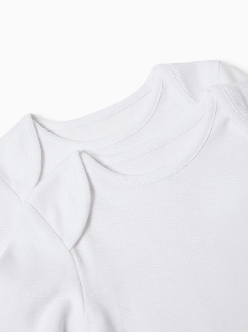 Pack 2 Couches de Base, MO Fashion Blanc - Kiabi